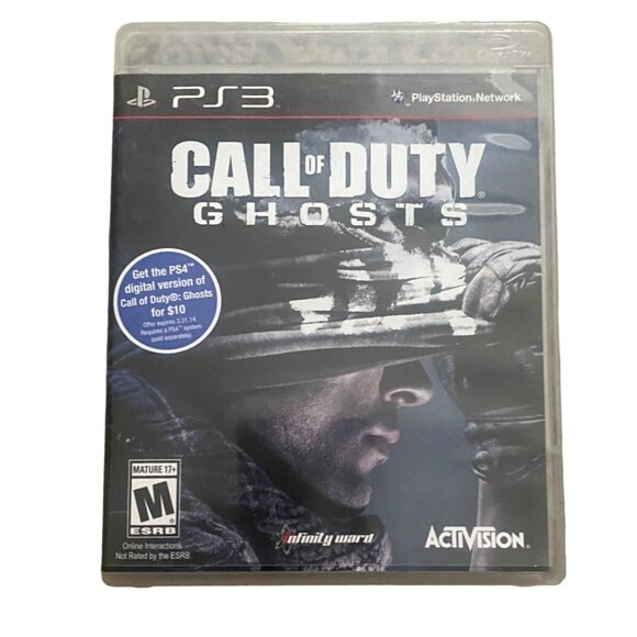 Playstation 3 (PS3) Call Of Duty Ghosts Video Game-Rated M-GUC - Picture 1 of 4